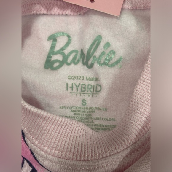 Barbie Logo Sweatshirt Size S - Picture 3 of 3